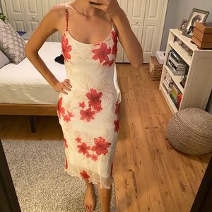 Vintage flower design dress